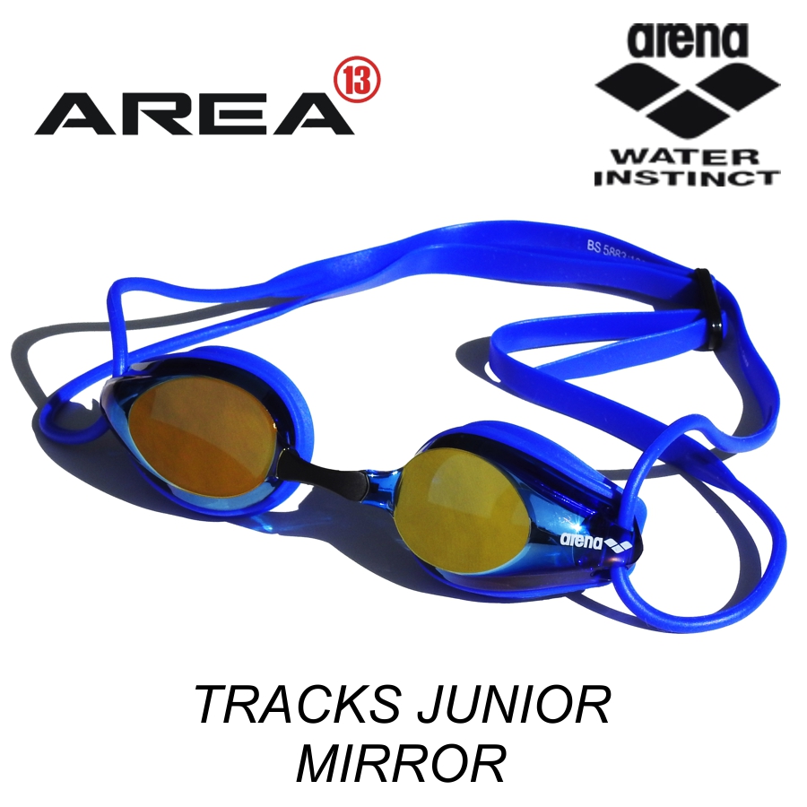 junior mirrored swimming goggles