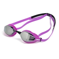 Arena Air Speed Mirror Swimming Goggles, Silver/Purple - Racing Goggles