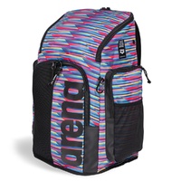 Arena Spiky III Backpack 45 Allover -130  Racing Stripes, Team Backpack, Swimming Backpack