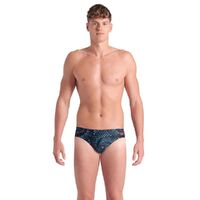 Arena Fireflow Swim Briefs - 550 Black Multi, Men's Swimwear
