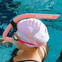 Engine Swimming Front Snorkel - Pink, Swimming Training Equipment