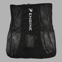 Engine Mesh Swimming Backpack - Black, Mesh Swim Gear Bag