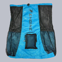 Engine Mesh Swimming Backpack - Blue, Mesh Swim Gear Bag