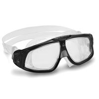 Aqua Sphere Seal 2.0 Swim Mask Black/Grey - Clear Lens - Swimming Mask