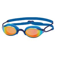 Zoggs Fusion Air Titanium Swimming goggles - Blue - Mirrored Lens 
