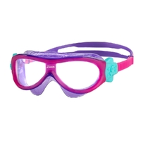 Zoggs Phantom Kids Swimming Mask - Pink, Purple & Aqua - Ages 0 - 6 Years, Children's Goggles