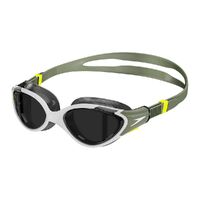 Speedo Women's Biofuse 2.0 Polarised Swimming Goggles - Country Green/ Hyper Yellow/ White