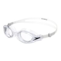 Speedo Adult Hydrosity 2.0 Goggle, Swimming Goggles - Clear/White