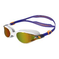 Speedo Vue Mirror Goggles White/True Cobalt/Maderin Peel/Smoke - Swimming Goggles
