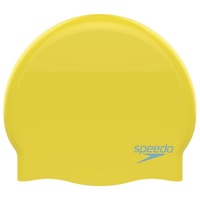 yellow swimming cap