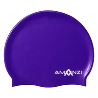 Amanzi Signature Jewel Swim Cap, Silicone Swim Cap