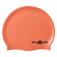 Amanzi Signature Sherbet Swim Cap, Silicone Swim Cap