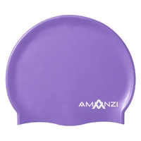 Amanzi Signature Iris Swim Cap, Silicone Swim Cap