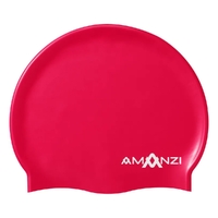 Amanzi Signature Blaze Swim Cap, Silicone Swim Cap