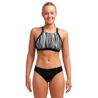 FUNKITA Stick Stack Ladies Hi Light Swim Top, Women's Swimwear - TOP ONLY