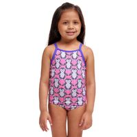 Funkita Pixi Pengi Toddler Girls Printed One Piece Swimwear, Toddler Girls One Piece Swimwear