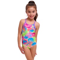 Funkita Sweet Sting ECO Toddler Girls Printed One Piece Swimwear, Toddler Girls One Piece Swimwear