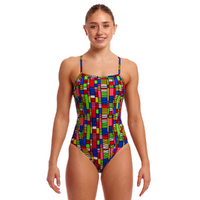 Funkita The Climb ECO Single Strap One Piece Women's Swimwear, Ladies Swimsuit