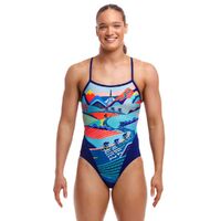 Funkita Vive La Funky ECO Single Strap One Piece Women's Swimwear, Ladies Swimsuit