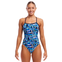 Funkita Polar Caps ECO Single Strap One Piece Women's Swimwear, Ladies Swimsuit