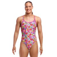 Funkita Women's Summer Nights ECO Diamond Back One Piece Swimwear, Women's Swimsuit