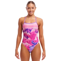 Funkita Women's Rockie High ECO Strapped In One Piece Swimwear, Women's Swimsuit