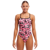 Funkita Sugar Hits Ladies Single Strength One Piece Swimwear, Women's Swimsuit