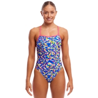 Funkita Time Warp Ladies Single Strength One Piece Swimwear, Women's Swimsuit