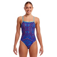 Funkita Frequency Ladies Single Strength One Piece Swimwear, Women's Swimsuit