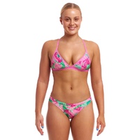 Funkita Women's Tropic Palm Tri Top Bikini Two Piece Swimwear - Women's Swimsuit