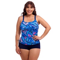 Funkita Women's Soaring Hi Scoop Neck Tankini Top, Women's Swimwear - TOP ONLY