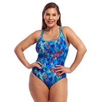 Funkita Women's Paint Press Locked in Lucy One Piece Swimwear, Women's Swimsuit