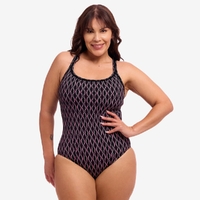 Funkita Women's Curvy Queen Locked in Lucy One Piece Swimwear, Women's Swimsuit