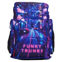 Funky Trunks Cyber City Space Case Squad Backpack, Swimming Bag, Rucksack