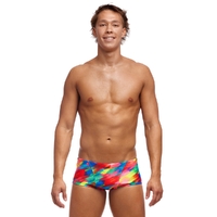 Funky Trunks Men's Stroked ECO Classic Swimming Trunk, Mens Swimwear