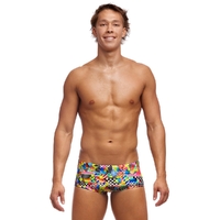 Funky Trunks Men's Junk Yard ECO Classic Swimming Trunk, Mens Swimwear