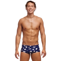 Funky Trunks Men's Paper Plain ECO Classic Swimming Trunk, Mens Swimwear