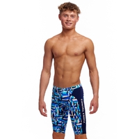 Funky Trunks Boys Polar Caps Eco Training Jammer Swimwear, Boys Swimsuit