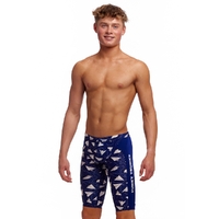 Funky Trunks Boys Paper Plain Eco Training Jammer Swimwear, Boys Swimsuit