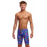 Funky Trunks Boys Funk & Blues Eco Training Jammer Swimwear, Boys Swimsuit