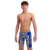 Funky Trunks Boys Choppy Waters Eco Training Jammer Swimwear, Boys Swimsuit