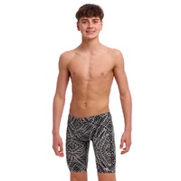 Funky Trunks Boys Space Signals Eco Training Jammer Swimwear, Boys Swimsuit