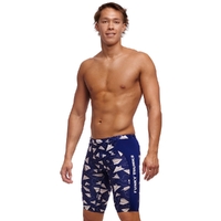 Funky Trunks Men's Paper Plain ECO Training Jammers, Swimming Jammer