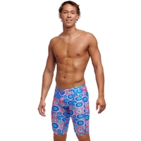 Funky Trunks Men's Bundjalung Blue ECO Training Jammers, Swimming Jammer