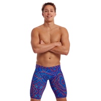 Funky Trunks Men's Frequency ECO Training Jammers, Swimming Jammer