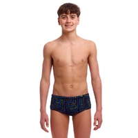 Funky Trunks Boys Chomp Chomp Sidewinder Trunks Swimwear, Boys Swimwear