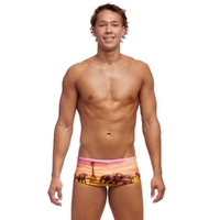 Funky Trunks Men's Circle of Life ECO Sidewinder Trunk Swimwear, Men's Swimsuit