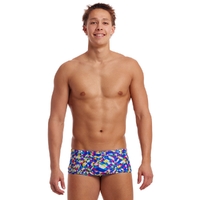 Funky Trunks Men's Time Warp ECO Sidewinder Trunk Swimwear, Men's Swimsuit