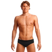 Funky Trunks Still Black Classic Brief, Men's Swimwear 