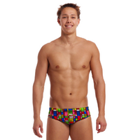 Funky Trunks Men's The Climb ECO Classic Brief Swimwear, Men's Swimsuit